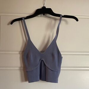 Forever 21 Lavender Ribbed Bralette